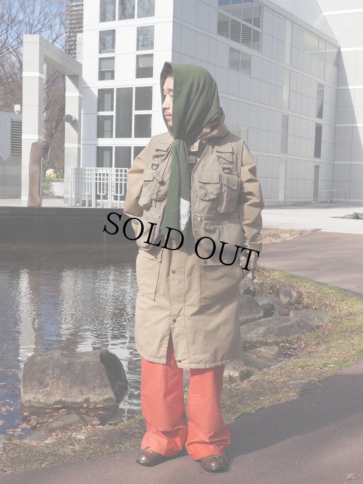 画像3: 80〜90's L.L.Bean フィッシングベスト M (3)