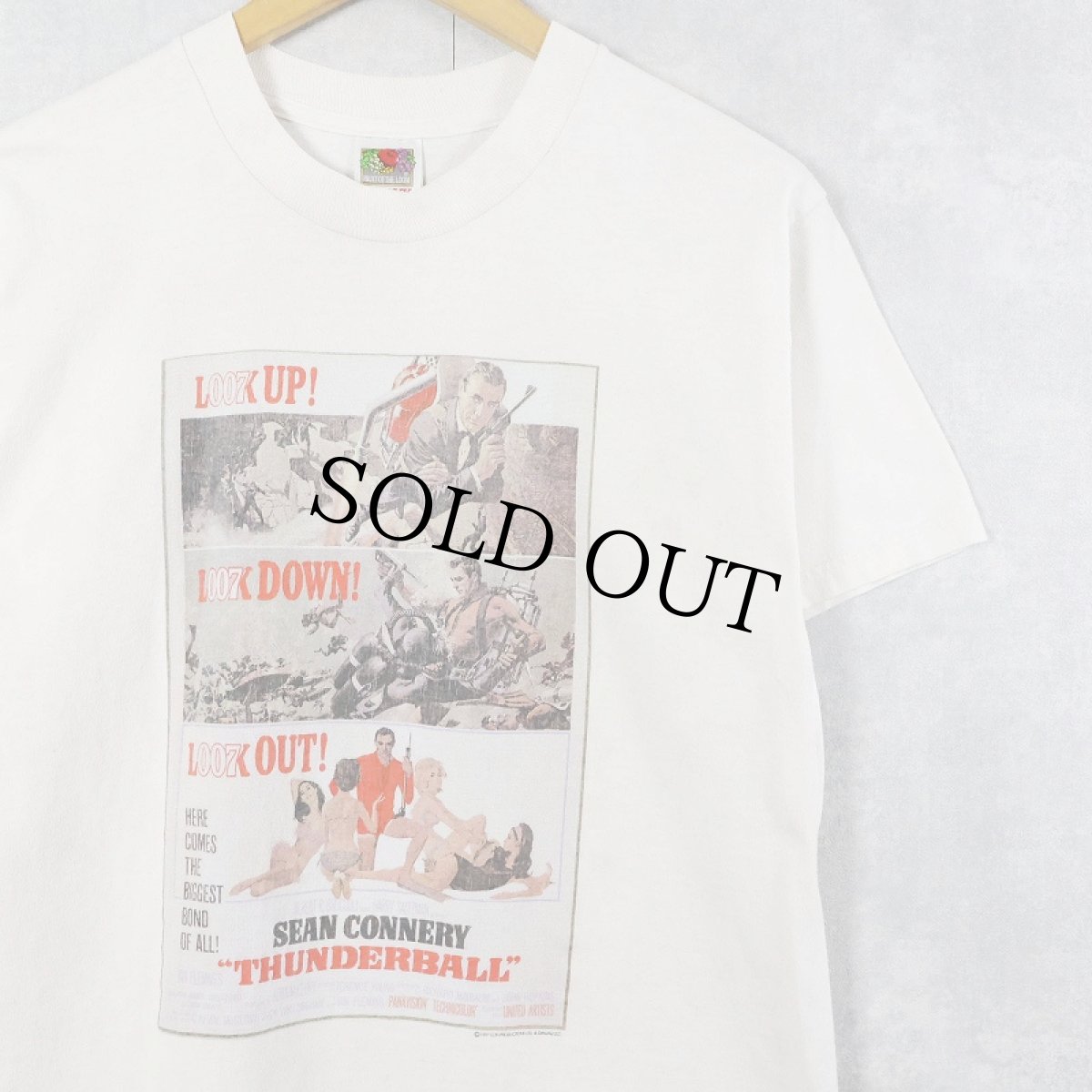 画像1: 2000's 007 James Bond 映画プリントTシャツ M (1)