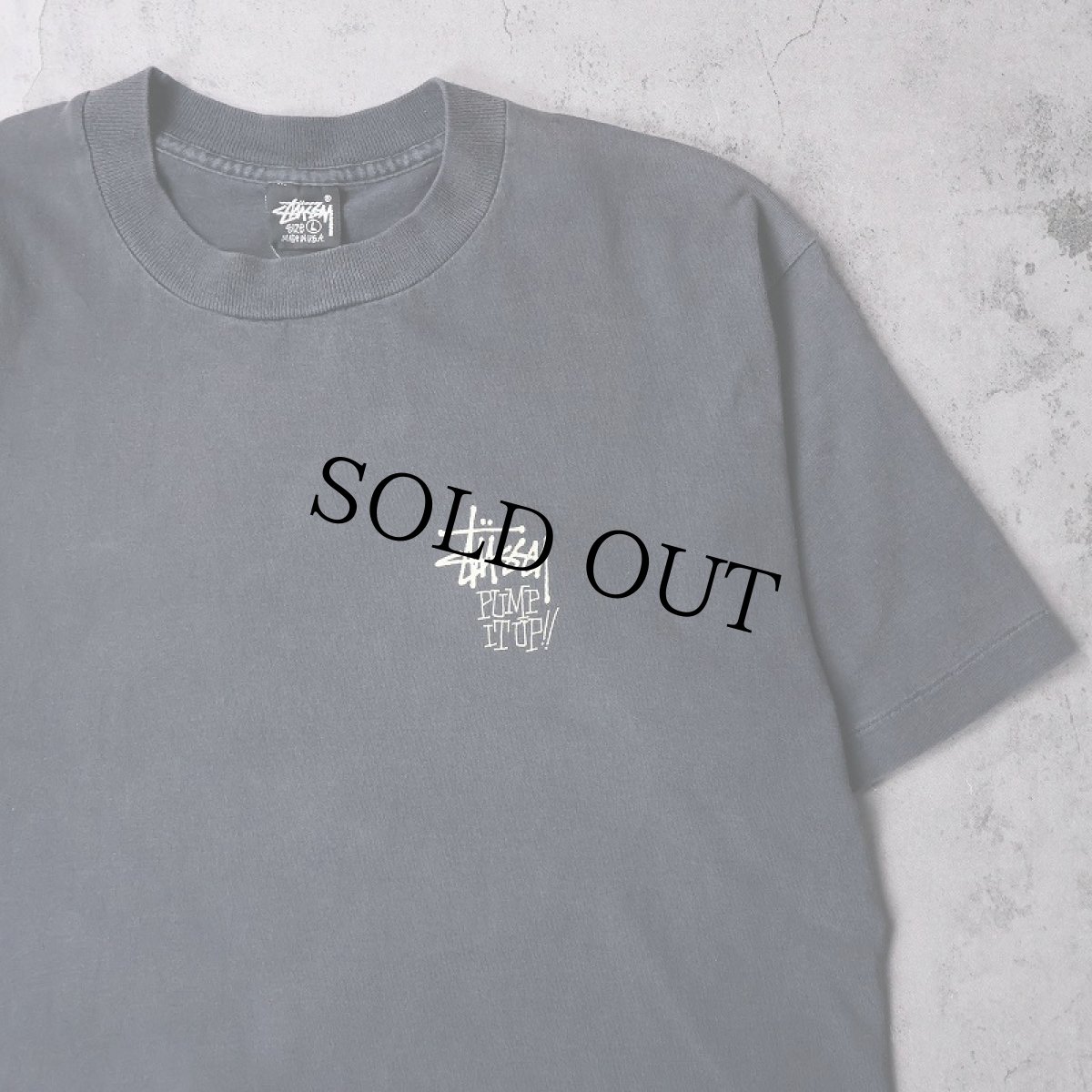 画像2: 80's STUSSY USA製 "STUSNICS" パロディプリントTシャツ BLACK L (2)