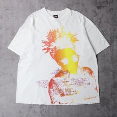 画像1: STUSSY "FOR JAH IRIE FEELING" 大判プリントTシャツ XL (1)