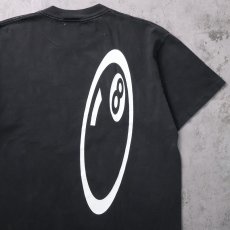 画像2: 90's eight ball USA製 ロゴプリントTシャツ BLACK XL (2)