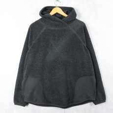 画像1: NIKE ボアフリースフーディー BLACK XXL (1)