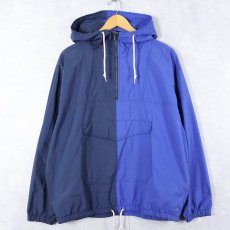 画像2: 90's GAP 2トーン ナイロンアノラックパーカー M (2)