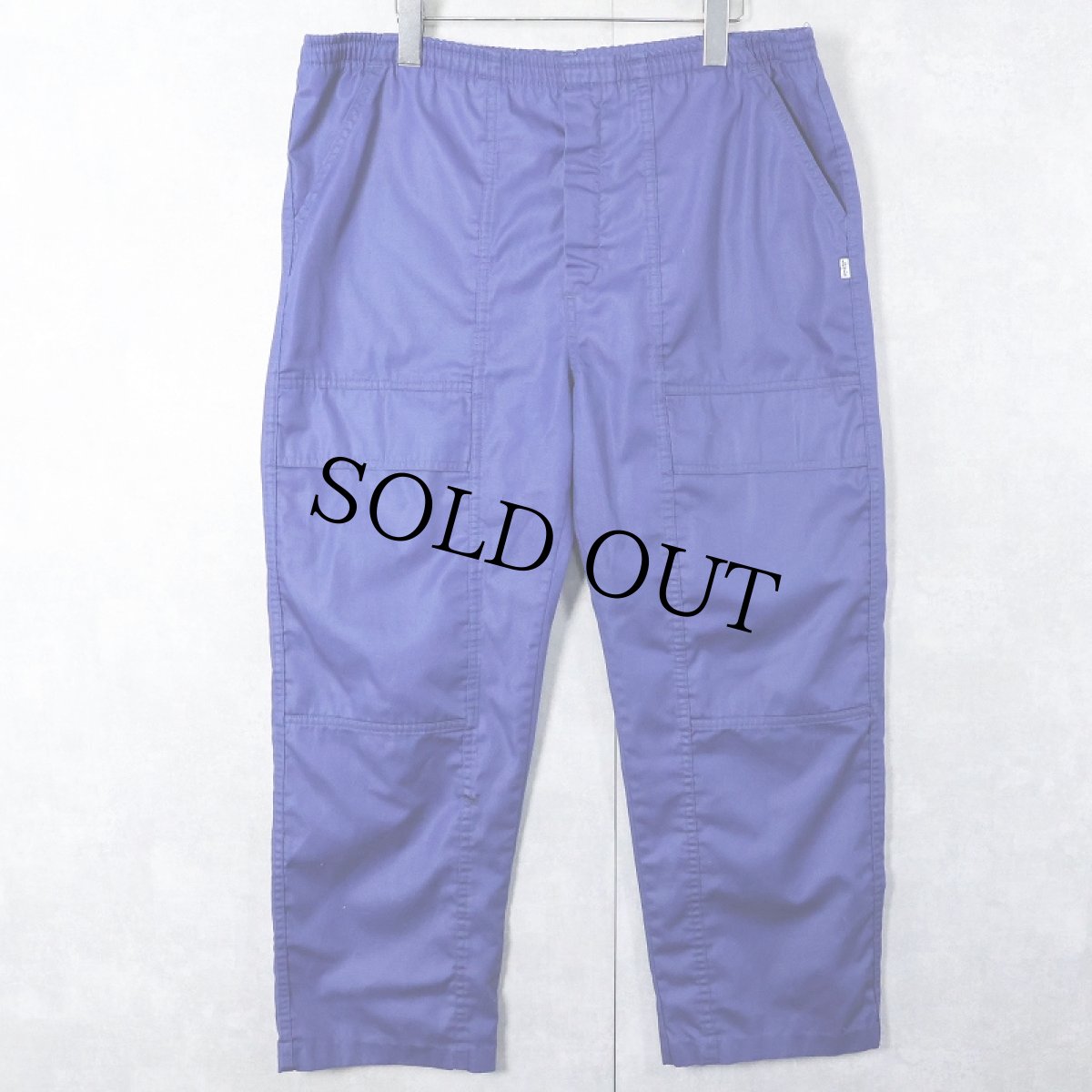 画像1: 80's Levi's USA製 ポリエステル×コットンワークパンツ L (1)