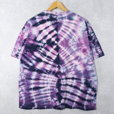 画像2: 90's USA製 タイダイ染め Tシャツ XL (2)