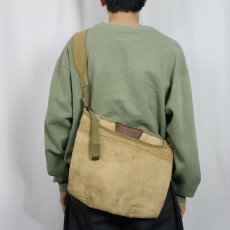 画像2: VINTAGE キャンバスショルダーバッグ (2)