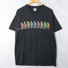 画像1: 90's GRATEFUL DEAD USA製 ロックバンドプリントTシャツ BLACK XL (1)