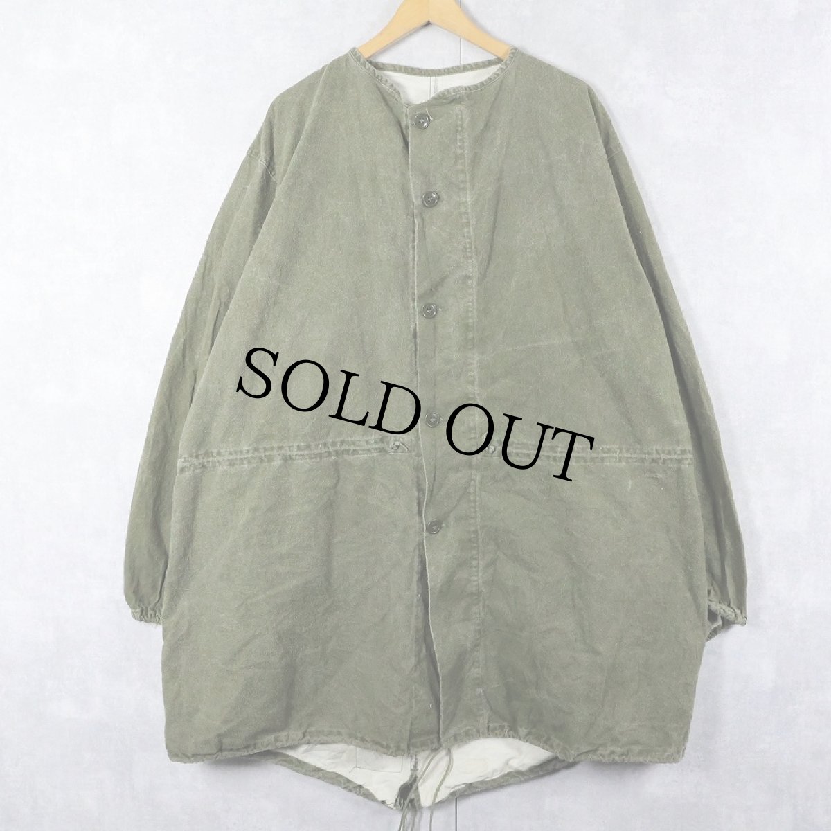 画像1: 60's U.S.ARMY ガスプロテクティブコート MEDIUM (1)