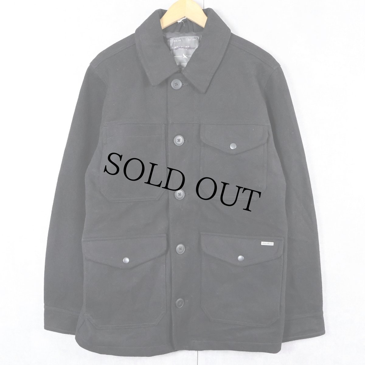 画像1: Eddie Bauer マッキノージャケット BLACK M (1)