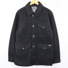 画像1: Eddie Bauer マッキノージャケット BLACK M (1)