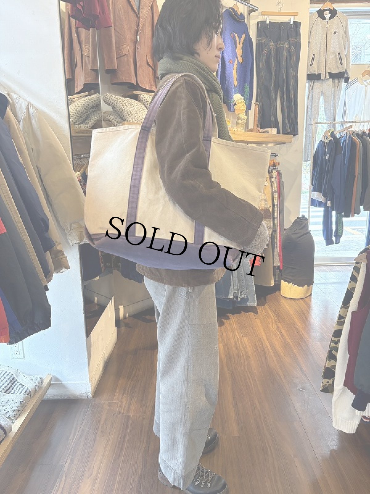 画像3: キャンバストートバッグ LARGE (3)