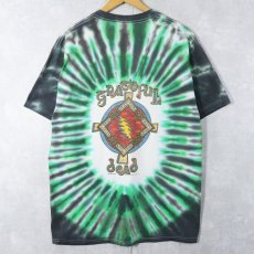 画像2: 90's GRATEFUL DEAD タイダイ ロックバンドTシャツ L (2)