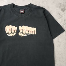 画像1: INDEPENDENT × Toy Machine プリントTシャツ BLACK (1)
