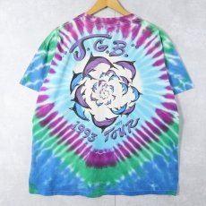 画像2: 90's JERRY GARCIA BAND USA製 "1993 TOUR" タイダイ バンドTシャツ XL (2)