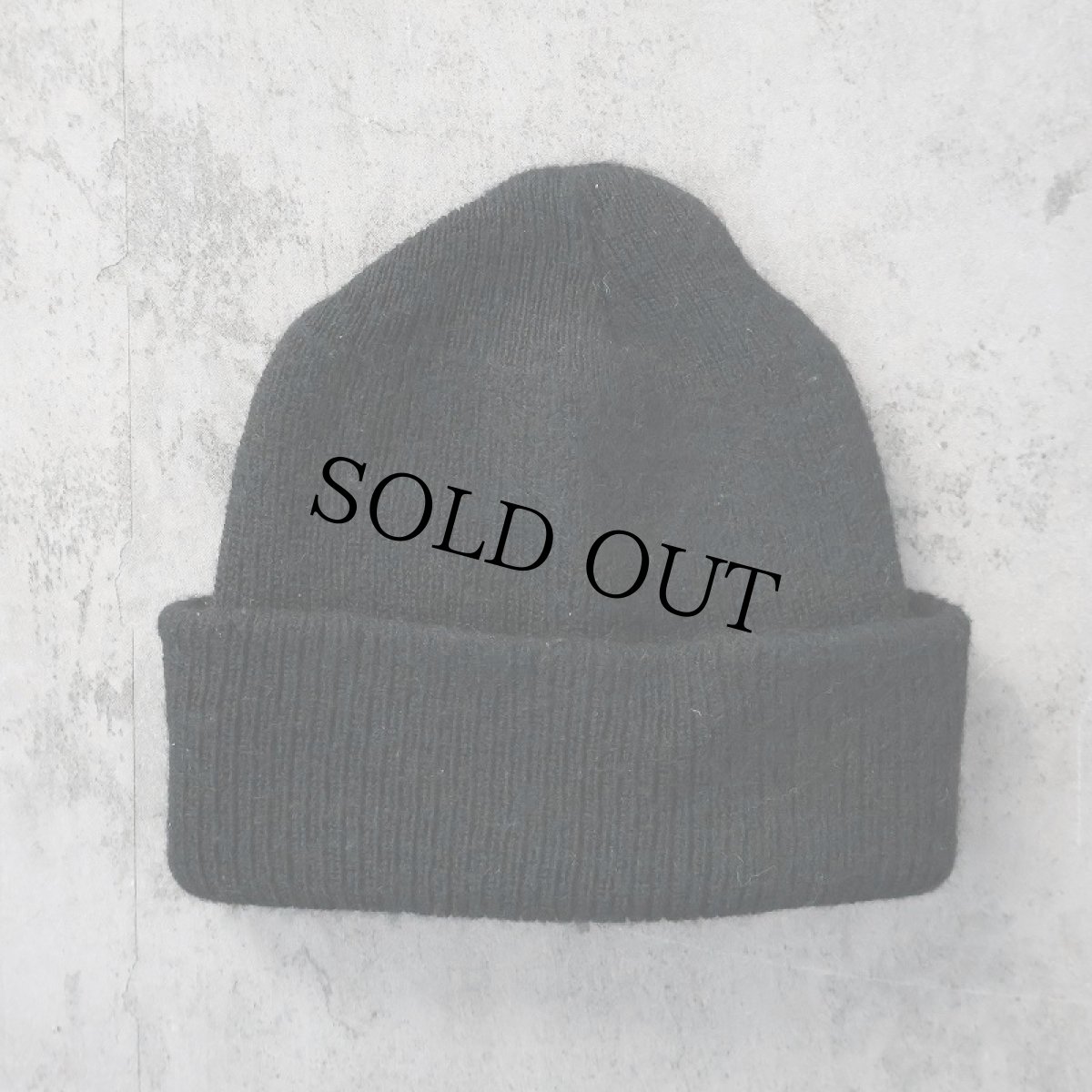 画像2: 90's U.S NAVY Watch Cap BLACK (2)