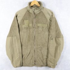画像1: U.S.MILITARY ECWCS GEN3 Cold Weather コヨーテフリースジャケット LARGE-REGULAR (1)