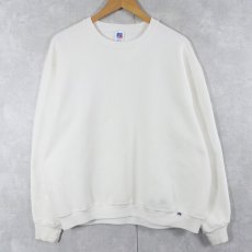 画像1: 80's RUSSELL ATHLETIC USA製 前V 無地スウェット XL (1)