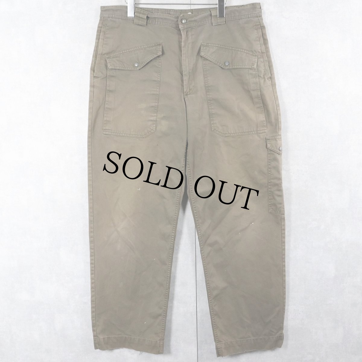 画像3: GAP コットンブッシュパンツ L (3)