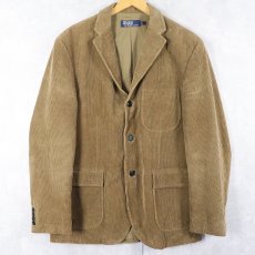 画像1: POLO Ralph Lauren コーデュロイテーラードジャケット M (1)