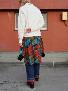 画像2: 70's OSHKOSH USA製 裏ネル デニムパンツ W31 (2)