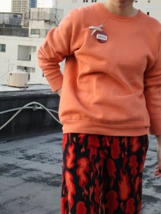 画像2: 60's TOWNCRAFT Penneys 無地ラグランスウェット M (2)