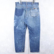 画像2: 60's RANCH CRAFT デニムパンツ W34 (2)