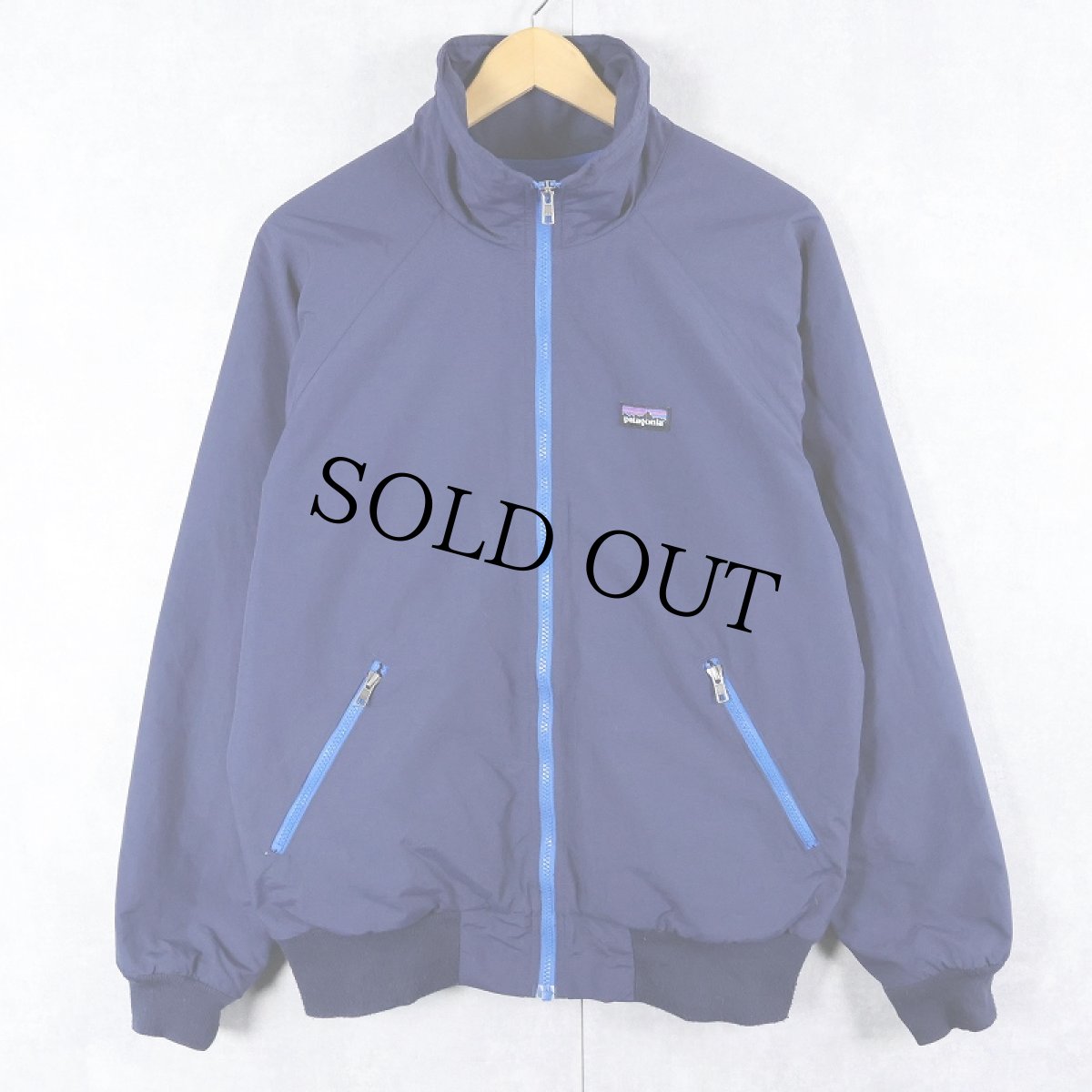 画像1: 2013AW Patagonia シェルドシンチラジャケット NAVY M (1)