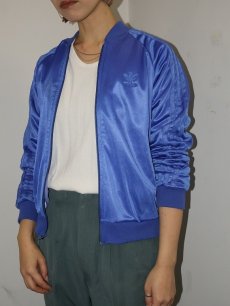 画像1: 70〜80's adidas USA製 ロゴ刺繍 トラックジャケット M (1)