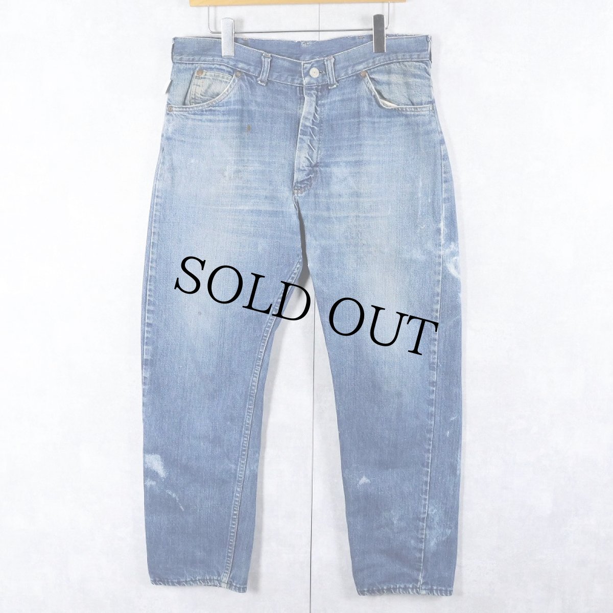 画像1: 60's RANCH CRAFT デニムパンツ W34 (1)