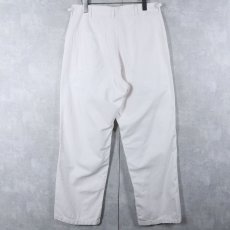 画像2: 60〜70's U.S.ARMY フードハンドラーパンツ W32 (2)