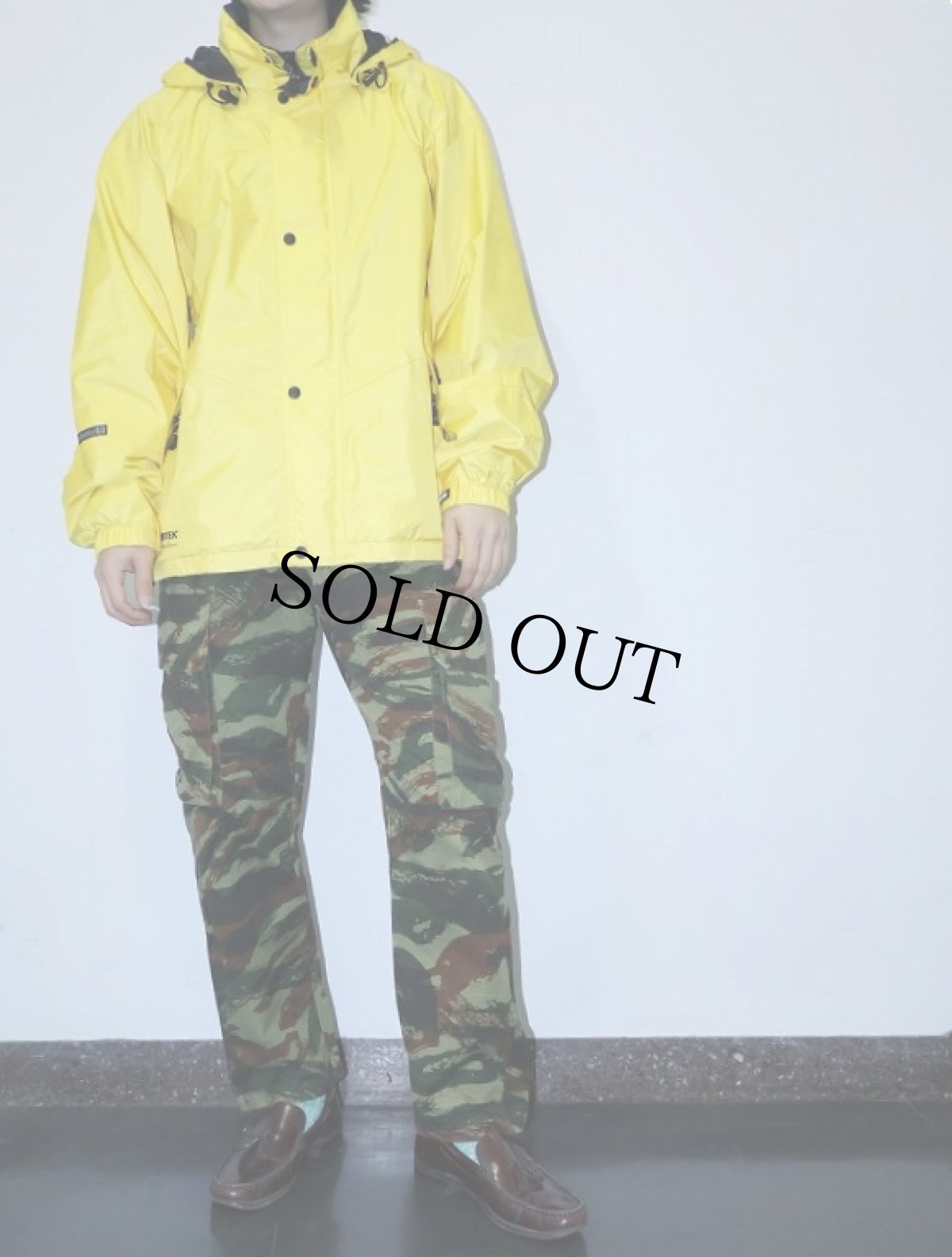 画像1: 90's Eddie Bauer EBTEK "GORE-TEX" ロゴ刺繍 裏フリース マウンテンパーカー M (1)