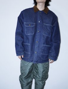 画像1: 70's Key IMPERIAL USA製 ブランケットライナー デニムカバーオール SIZE42 REG  (1)