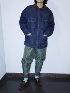 画像2: 70's Key IMPERIAL USA製 ブランケットライナー デニムカバーオール SIZE42 REG  (2)