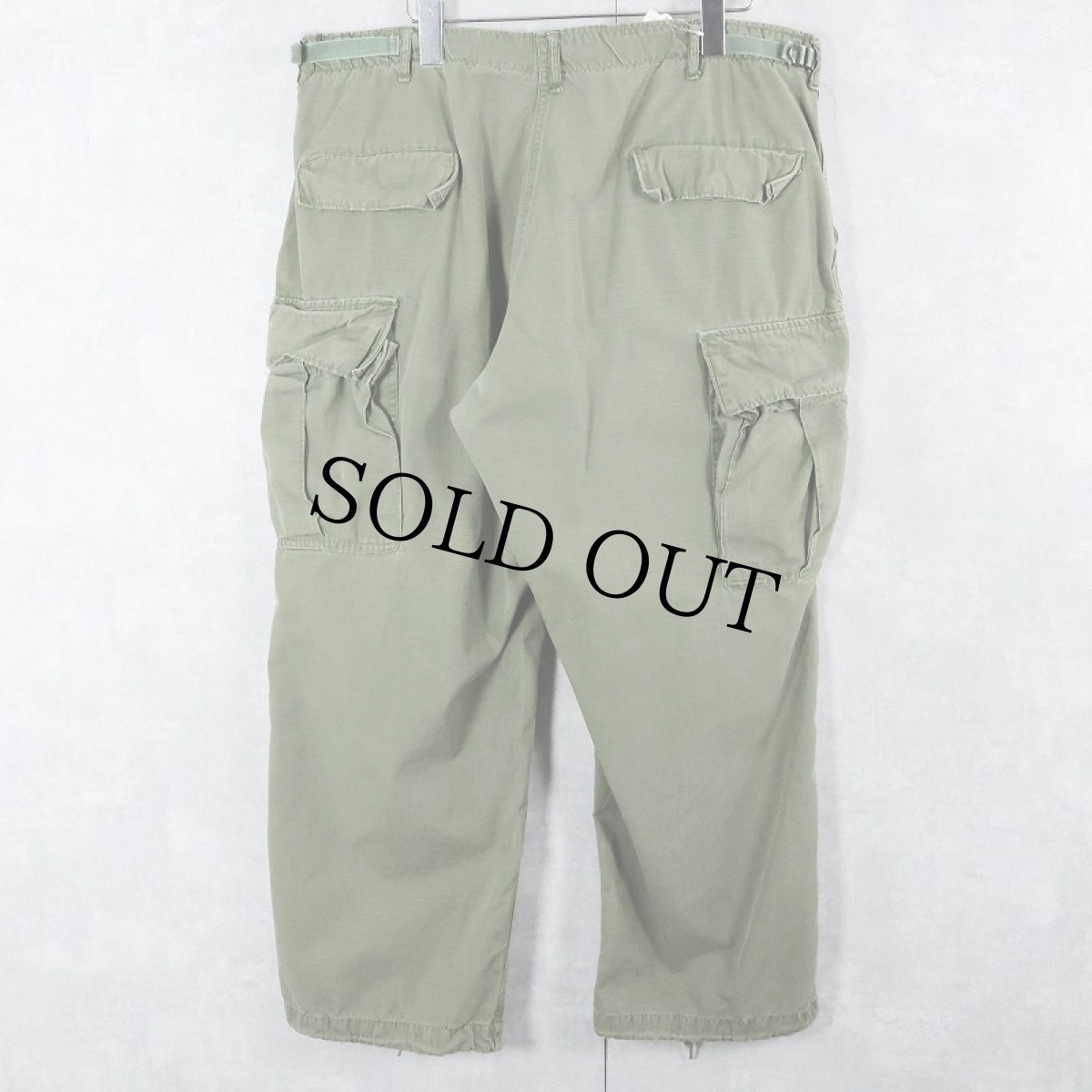 画像4: 60's U.S.ARMY ジャングルファティーグパンツ 5th SHORT LARGE (4)