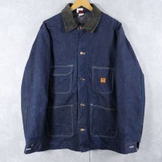 画像1: 70〜80's BIG BEN USA製 ブランケット付き デニムカバーオール SIZE 44 REGULAR (1)