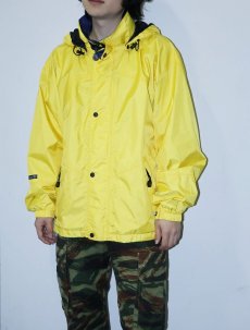 画像2: 90's Eddie Bauer EBTEK "GORE-TEX" ロゴ刺繍 裏フリース マウンテンパーカー M (2)