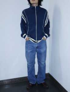 画像2: 80's JCPenney Sports Apparel ラインデザイン トラックジャケット XL (2)