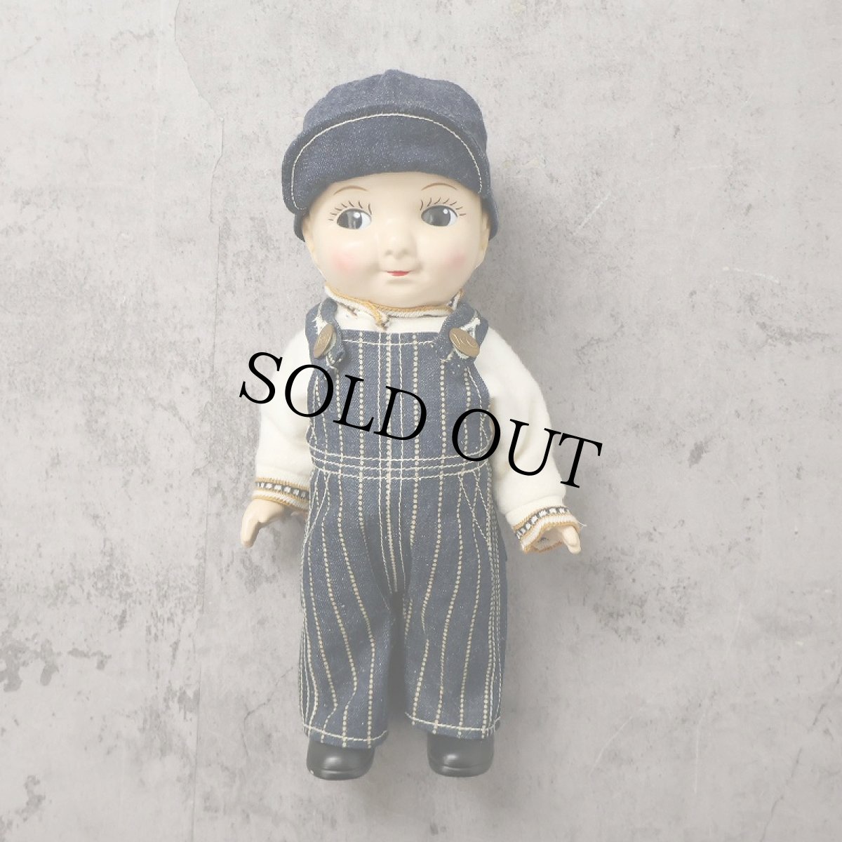 画像1: Buddy Lee ウォバッシュオーバーオール ドール (1)