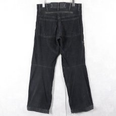 画像2: G-STAR ギミックデザイン コーデュロイパンツ BLACK W33 (2)