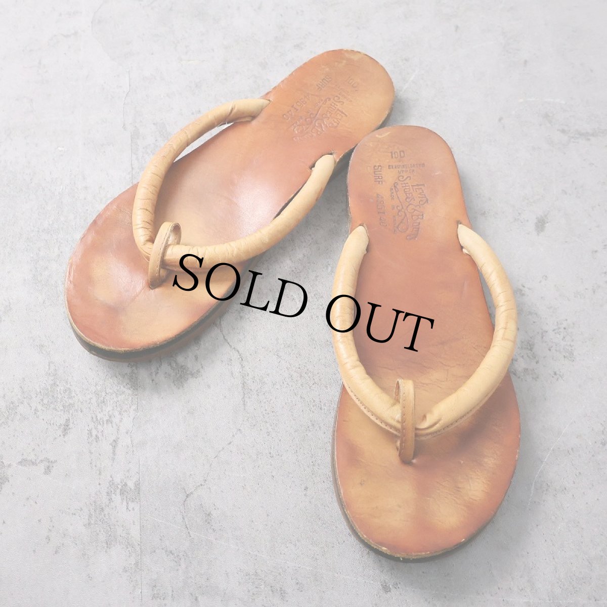 画像1: Levi's Shoes & Boots レザーサンダル 27.5cm (1)