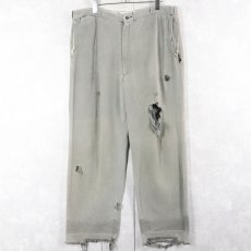 画像3: 50's〜 Rail Chief コットンワークパンツ W36 (3)