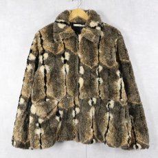 画像1: Jacqueline Riv フェイクファージャケット (1)