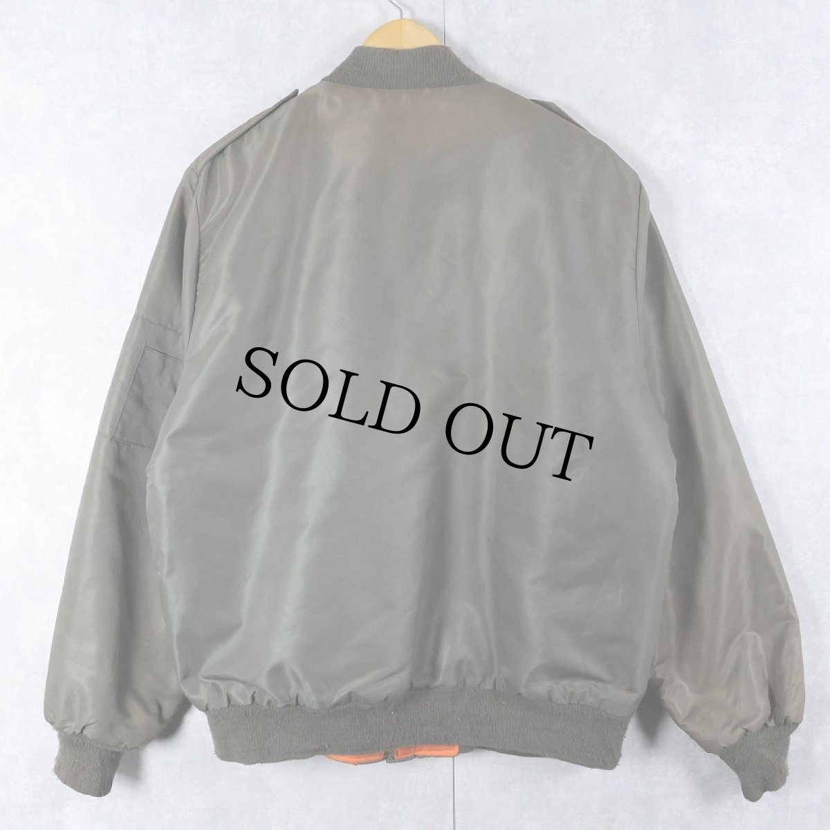 画像2: 70's〜 "L-2B TYPE" フライトジャケット (2)