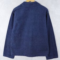 画像2: 40's U.S.NAVY "ステンシル入り" ショールカラー デニムプルオーバージャケット SMALL (2)