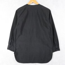 画像2: 〜30's Em-Row コットンベースボールシャツ BLACK (2)