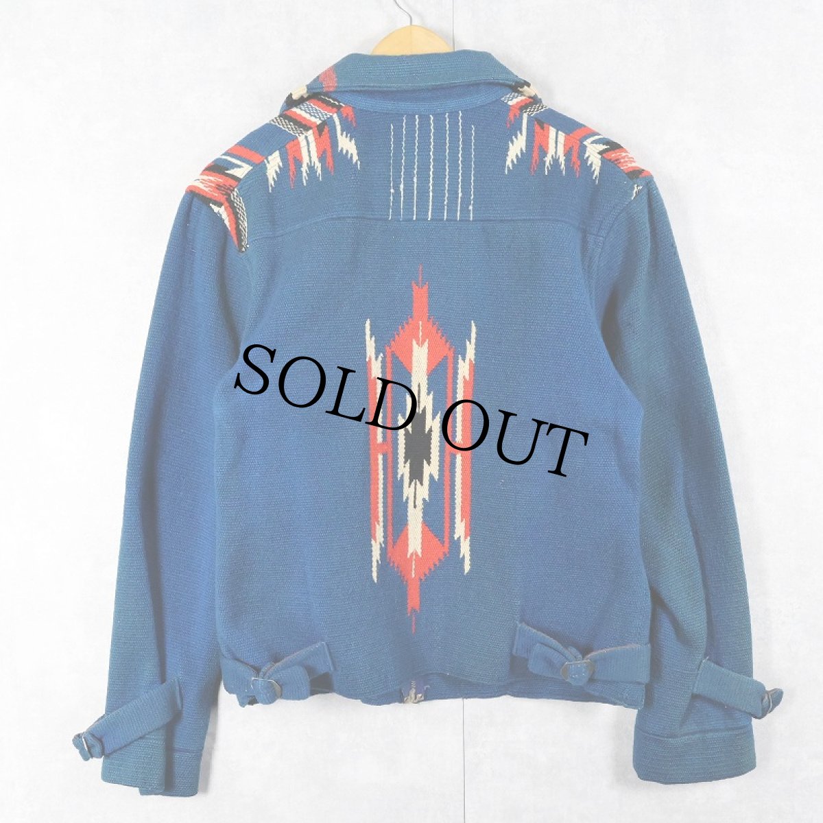 画像2: 40's CHIMAYO BLANKET by GANS CRAFT チマヨジャケット SIZE40 (2)