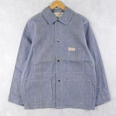 画像1: 〜60's JACKFIELD ピンチェック カバーオール (Canadian Brand) DEAD STOCK SIZE38 (1)