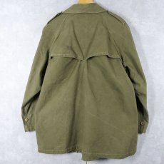 画像2: 30〜40's FRENCH ARMY M-38 モーターサイクルジャケット SIZE1 (2)