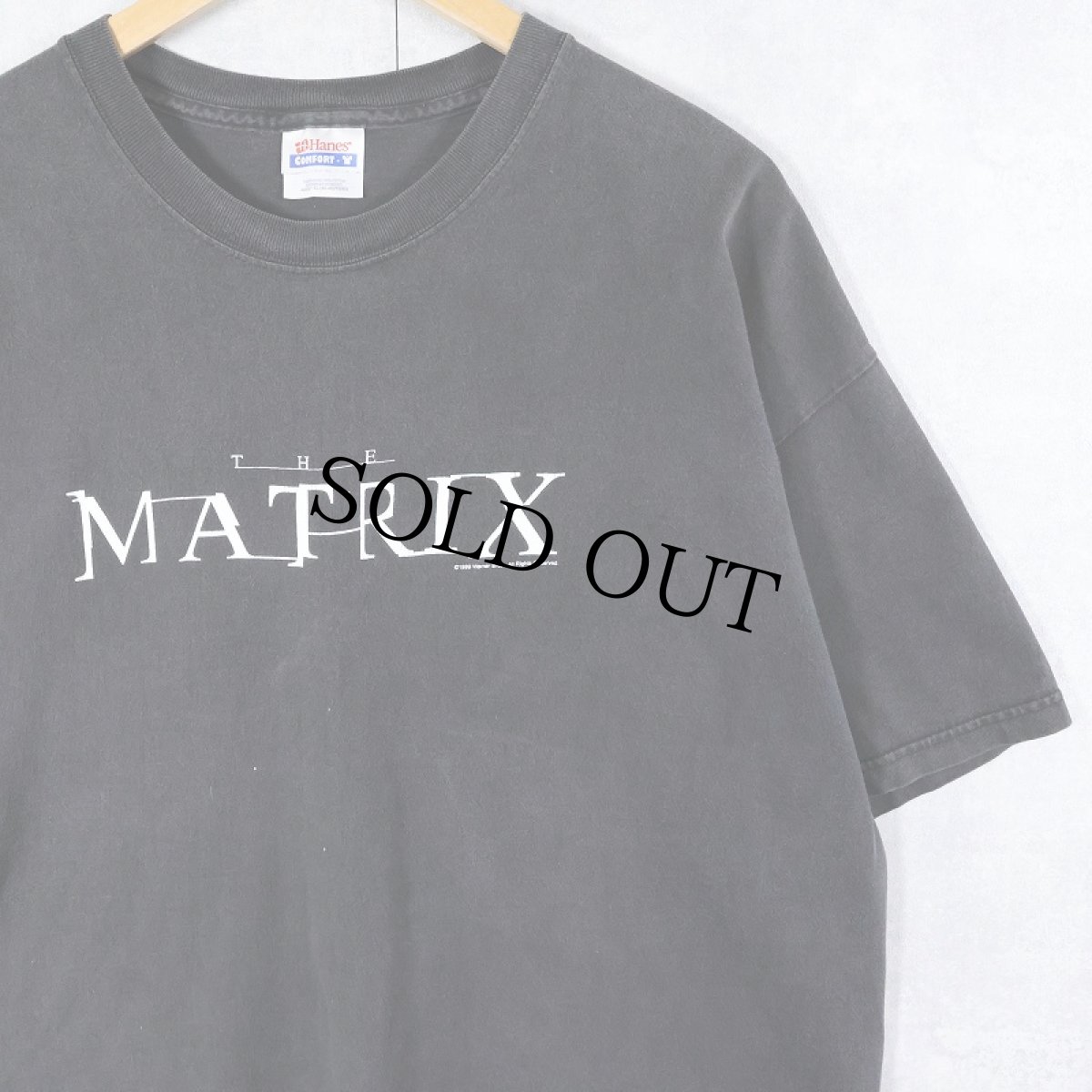 画像1: 90's〜 THE MATRIX 映画プリントTシャツ BLACK XL (1)