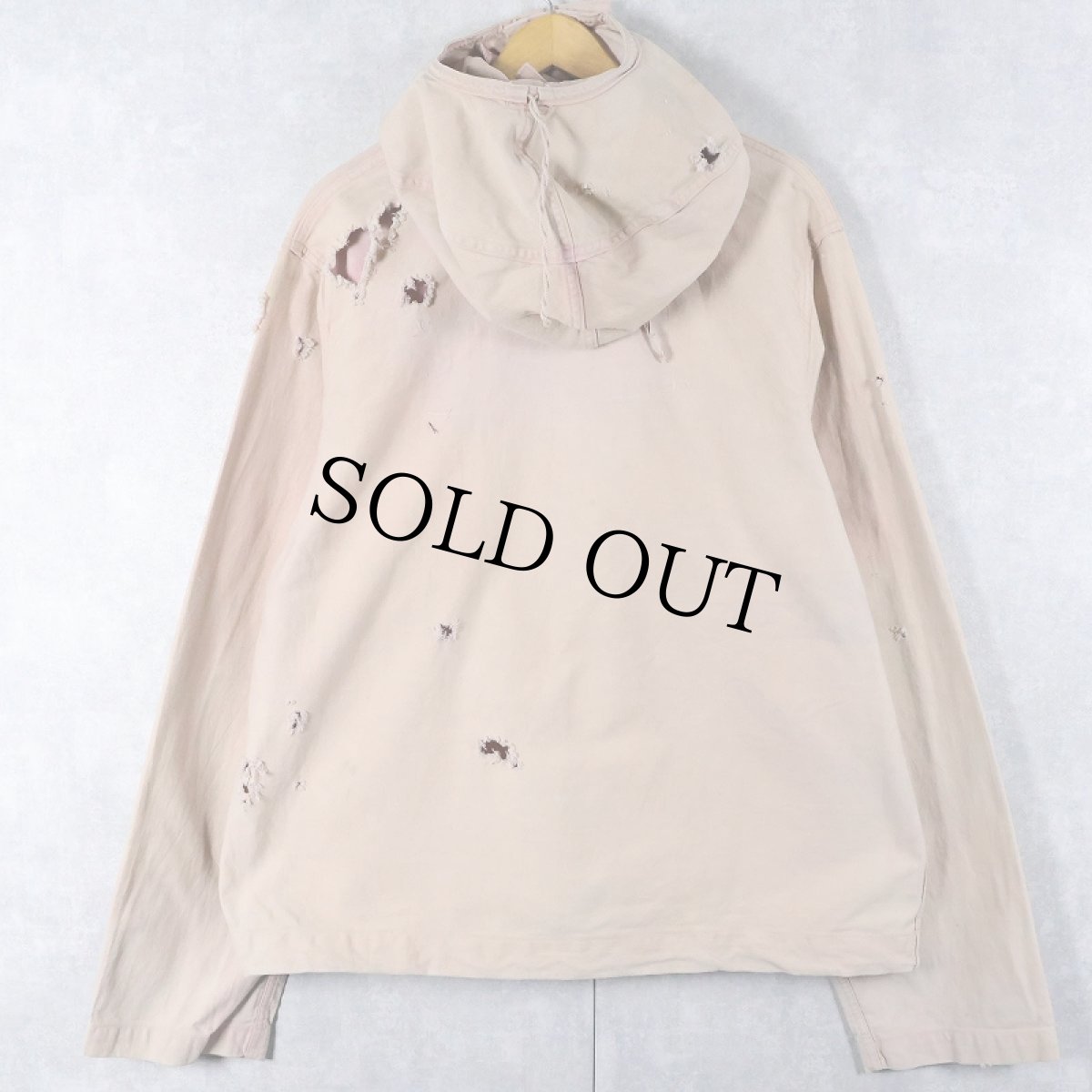 画像2: 40's U.S.NAVY "OVERDYED PINK"  Gunners Smock 初期型  M (2)